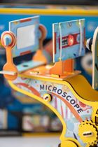 Cubic Fun, National Geographic, Mikroskop, puzzle 3D