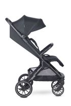 Easywalker, Jackey2 XL, przestronny, samoskładający się wózek spacerowy z kołami XL, Midnight Black