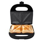 Eldom, Ruddy, opiekacz do kanapek, 750W, płyty granitowe, ST11G