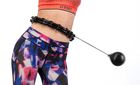 Enero Fit, Hula Hop z masażerem i obciążeniem, czarne