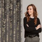 Eurofirany, zasłona zaciemniająca gotowa, Felis, na taśmie, 140-270 cm, grafitowy