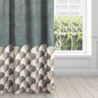 Eurofirany, zasłona zaciemniająca gotowa, Gina 140-250 cm, stalowy