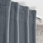 Eurofirany, zasłona zaciemniająca gotowa, na taśmie, Marlen, 140-300 cm, grafitowa