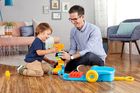 Fisher-Price, Mega Bloks, Mobilna walizeczka z klockami, 16 elementów