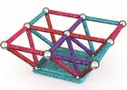 Geomag, Glitter Recycled, konstrukcyjne klocki magnetyczne, 60 elementów