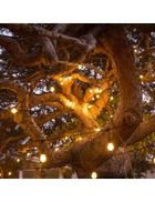 Girlanda ogrodowa świetlna, 20m, 20 żarówek LED, sieciowa, wodoszczelna