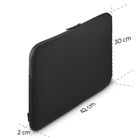 Hama, Neopren, etui na laptopa z przednią kieszenią, 14.1–15.6", czarne