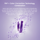 Hello Coco, Whitening Strips, paski wybielające z pap, fioletowe, 14 szt.