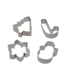 Homla, Clach, wykrawacze, do ciasta, 4 szt.