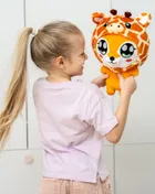 Hoody Kin Academy, maskotka w zwierzęcym kapturku, lis