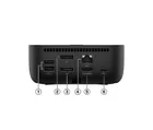 HP, Dock G6, stacja dokująca z zasilaczem, 100W, czarna