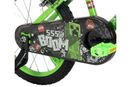 Huffy, Minecraft, rower, 16", zielony