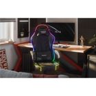 Huzaro, Force 2.7 RGB Black, fotel gamingowy, welurowy