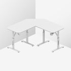 Huzaro, Hero 7.3 White, biurko gamingowe z regulacją wysokości