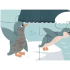 Janod, puzzle sensoryczne, kraina polarna, 20 elementów