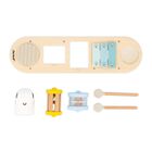 Janod, Sweet Cocoon, Dżdżownica, drewniany muzyczny ministolik, 12 m+