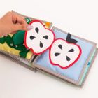 Jolly Designs. Lew. Książeczka sensoryczno-manipulacyjna