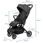 Kidwell, Colmer up, wózek spacerowy, Dove Gray