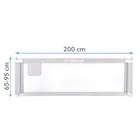 Kidwell, Tiva 200, barierka do łóżka, gray