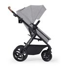 Kinderkraft, A-Tour, Mink, wózek wielofunkcyjny, 3w1, Light Grey