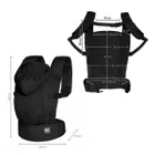 Kinderkraft, CarryBee, nosidełko ergonomiczne, black