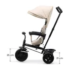 Kinderkraft, Freeway 2, rowerek trójkołowy, Beige