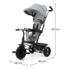 Kinderkraft, Freeway 2, rowerek trójkołowy, Grey