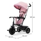 Kinderkraft, Freeway 2, rowerek trójkołowy, Pink