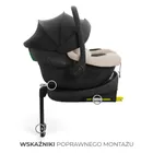 Kinderkraft, I-Lite, fotelik samochodowy, nosidełko, Beige, 40-86 cm