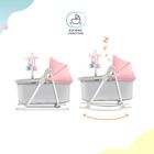 Kinderkraft, Unimo Up, leżaczek, bujaczek, krzesełko 5w1, Pink