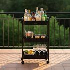 Kinghoff, mobilny barek, regał wielofunkcyjny, kh-1941