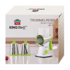 Kinghoff, tarka bębnowa do warzyw, sera, kh-1960