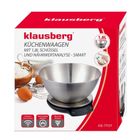 Klausberg, elektroniczna waga kuchenna, bluetooth, 5kg, kb-7939