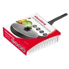 Klausberg, patelnia głęboka, marmurkowa, z pokrywą, 28cm, kb-7990