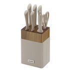 Klausberg, zestaw noży w bloku akacjowym, kb-7984