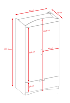 Kocot Kids, Classic, szafa