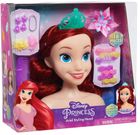 Księżniczka Disneya, Mała Syrenka, głowa do stylizacji włosów z akcesoriami