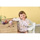 Lassig, Tiny Team, zestaw śliniaków z długim rękawem, kotek, 6m+