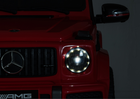 Lean Cars, Mercedes-Benz G63, pojazd na akumulator, czerwony, BBH-0003