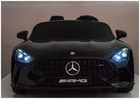 Lean Cars, Mercedes GT63 AMG, pojazd na akumulator, DK-GT63 24V LCD, cichy silnik, czarny