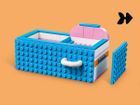 LEGO DOTS, Organizer na biurko, 41907