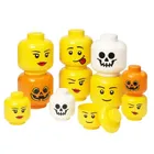 LEGO, duża głowa, pojemnik do przechowywania, girl, rozmiar L, 8,5l