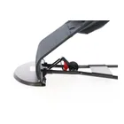 Leżaczek, bujaczek dziecięcy, czarny