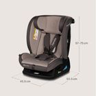 Lionelo, Aart, i-Size, fotelik samochodowy, beige latte, 40-150 cm