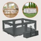 Lionelo, Florence, kojec dla dzieci, Easy Fold, grey graphite