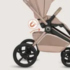 Lionelo, Freya, wózek wielofunkcyjny, składana gondola, 3w1, beige sand