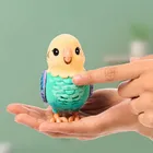 Little Live Pets, Mój Prawdziwy Ptaszek, Indie, ćwierkający ptaszek w klatce, zabawka interaktywna, niebieski