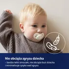 Lovi, Teddy Love, smoczek silikonowy, dynamiczny, 18 m+, 2 szt.