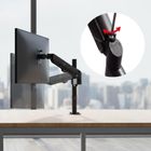 Maclean, uchwyt na monitor, sprężyna gazowa, 17"-32", 2-10 kg, czarny, MC-135