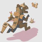 Makedo, Fold-Roller, bezpieczny roler perforujący tekturę